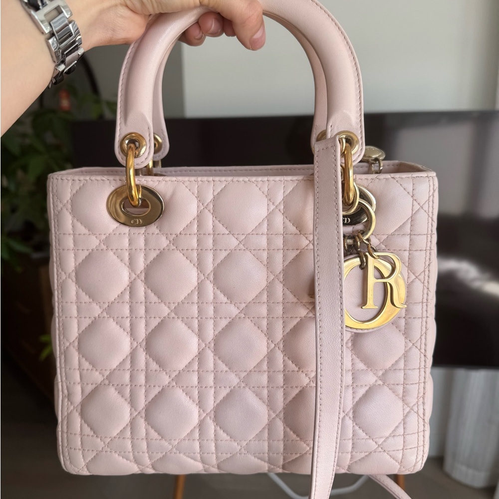 Lady Dior pink lambskin(3000 meetup)